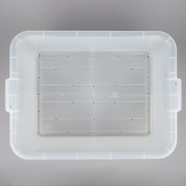 Vollrath - 7" Deep Traex® Clear Perforated Drain Box - 1517-C13