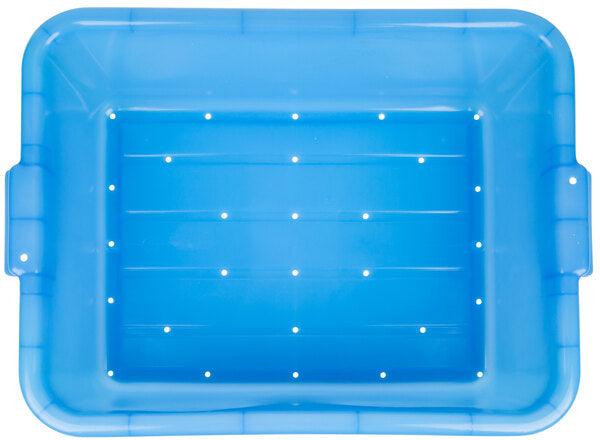 Vollrath - 7" Deep Traex® Perforated Drain Box in Blue - 1517-C04