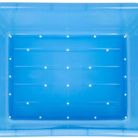 Vollrath - 7" Deep Traex® Perforated Drain Box in Blue - 1517-C04