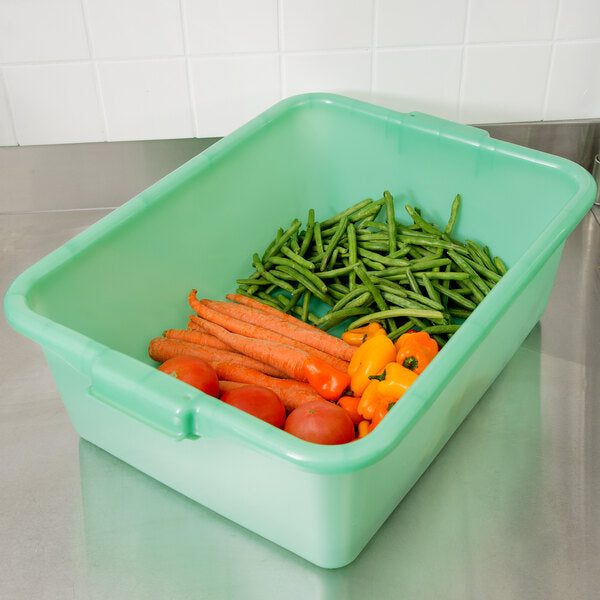Vollrath - 7" Deep Traex® ™ Perforated Drain Box in Green - 1517-C19