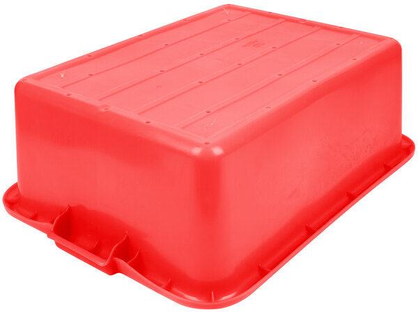 Vollrath - 7" Deep Traex® Perforated Drain Box in Red - 1517-C02