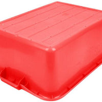 Vollrath - 7" Deep Traex® Perforated Drain Box in Red - 1517-C02