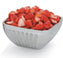 Vollrath - 8 ⅕-Quart Square Fluted Serving Bowl, Pack of 2 - 47684
