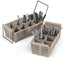 Vollrath - 8-Compartment Flatware Basket in Cocoa - 1371