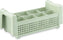 Vollrath - 8-Compartment Flatware Basket in Light Green - 52640