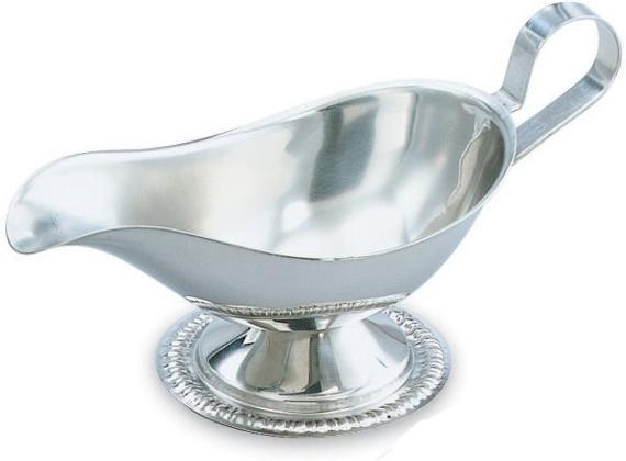 Vollrath - 8-Ounce Stainless Steel Gravy Boat - 47578