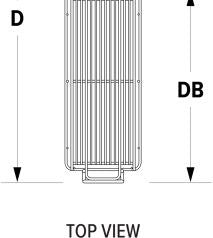 Vollrath - 8" Stainless Steel Wide Fryer Basket - 351807