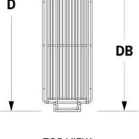 Vollrath - 8" Stainless Steel Wide Fryer Basket - 351807