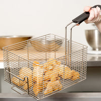 Vollrath - 8" Wide Stainless Steel Fryer Basket - 40712