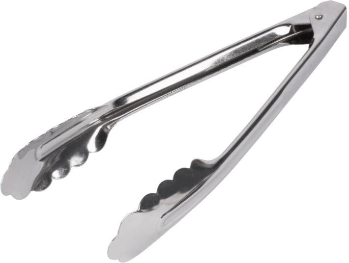 Vollrath - 9 ½" Economy Stainless Steel Utility Tongs - 47110