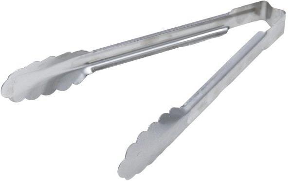 Vollrath - 9 ½" Heavy-Duty Scalloped Tongs - 4780910