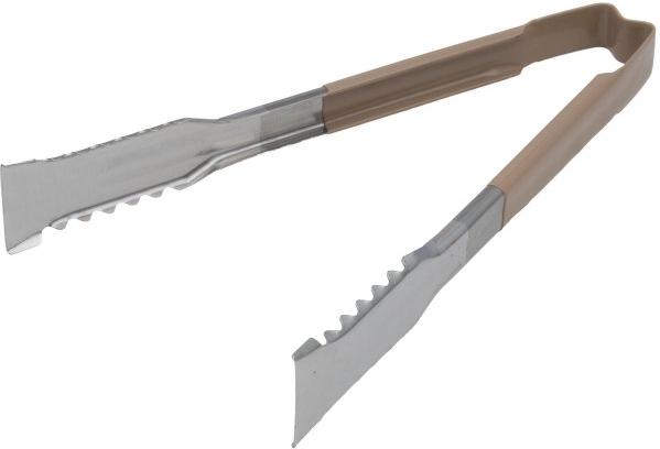 Vollrath - 9 ½" One-Piece Tongs with and Ivory Handle - 4790960