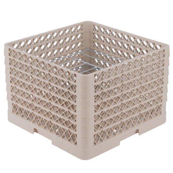 Vollrath - 9-Compartment Traex® Plate Crate® Warewashing System in Beige - PM0912-6