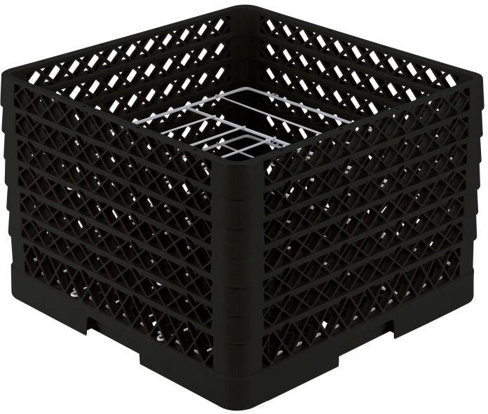 Vollrath - 9-Compartment Traex® Plate Crate® Warewashing System in Black - PM0912-6-06
