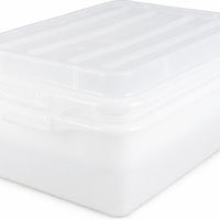 Vollrath - 9" Deep Traex® Drain Box Set in White - 1535BRS6-C05