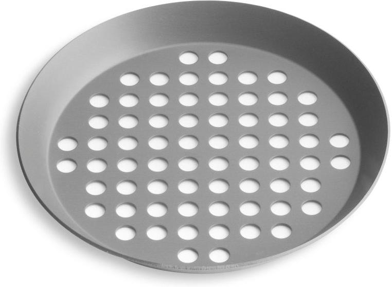 Vollrath - 9" Extra Perforated Press-Cut Pizza Pan with Hard Coat Anodized Finish - PC09XPHC