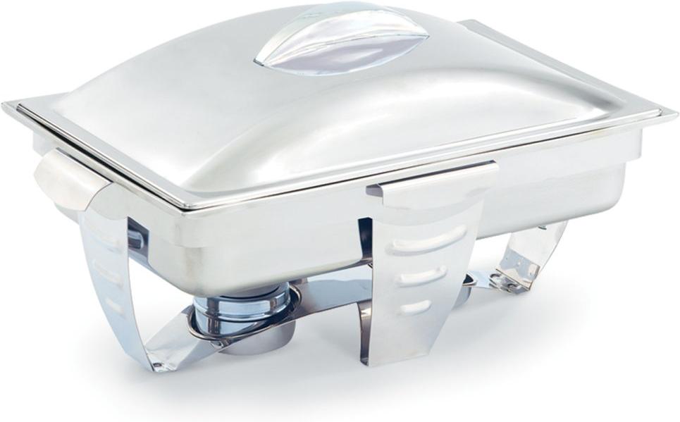 Vollrath - 9-Quart Maximillian Steel™ Rectangular Full-Size Chafer - 49520