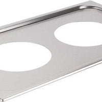 Vollrath - Adaptor Plate with Two 6 ⅜" Round Cutouts - 19190