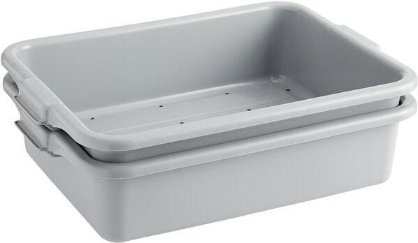 Vollrath - Bus Box, 5-Inchdrain & Bus Box Gray - 1502-31