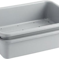 Vollrath - Bus Box, 5-Inchdrain & Bus Box Gray - 1502-31