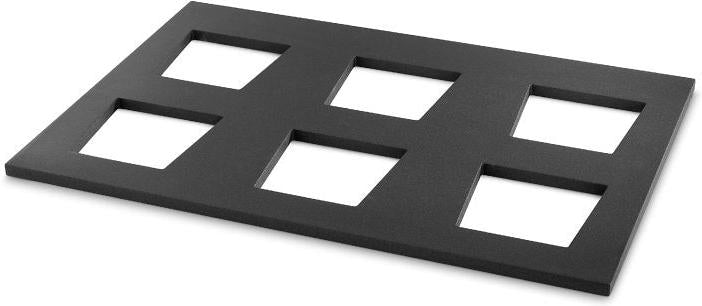 Vollrath - Cubic Display Shelves and Crossbars, 29.53" x 19.69" x 0.59" - V904975