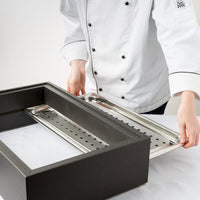 Vollrath - Cubic Display Wooden Base in Black - V904200