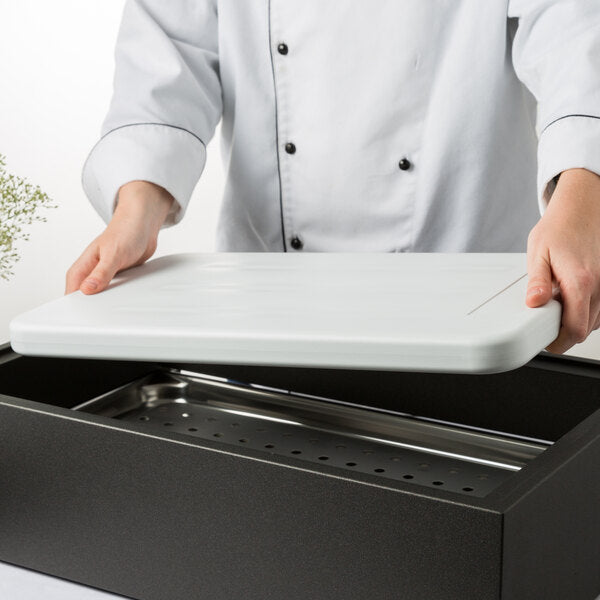 Vollrath - Cubic Display Wooden Base in Black - V904200