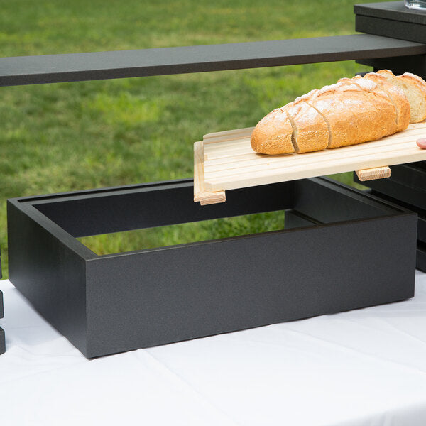 Vollrath - Cubic Display Wooden Base in Black - V904200
