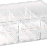 Vollrath - Cubic Modular Display Bin With One Full-Size Three-Compartment Drawer - SBB33