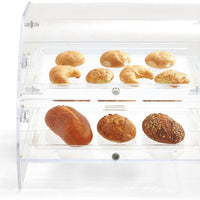 Vollrath - Extra-Large Two-Tier Baked Goods Display Case With Front And Rear Access - XLBC2FR-1826-13