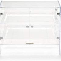 Vollrath - Extra-Large Two-Tier Baked Goods Display Case With Front And Rear Access - XLBC2FR-1826-13