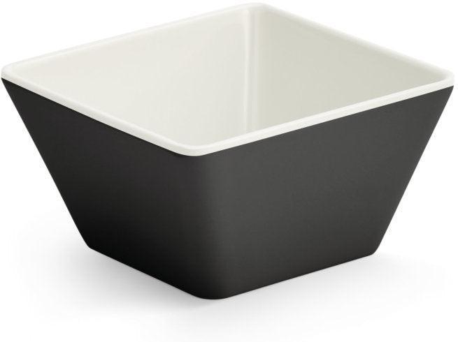 Vollrath - Extra-Small Square Melamine Cubic Display Bowl in Black - V2220020