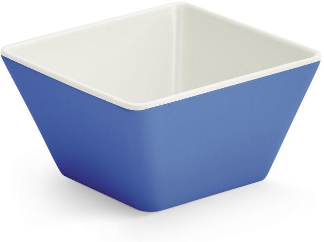 Vollrath - Extra-Small Square Melamine Cubic Display Bowl in Blue - V2220030