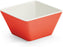 Vollrath - Extra-Small Square Melamine Cubic Display Bowl in Red, Pack of 12 - V2220040