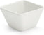 Vollrath - Extra-Small Square Melamine Cubic Display Bowl in White - V22200