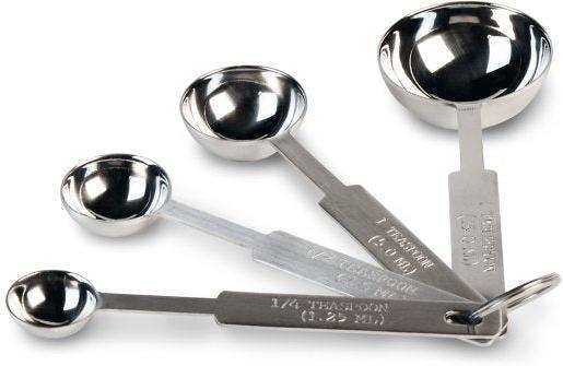 Vollrath - Four-Piece Stainless Steel Measuring Spoon Set - 47118
