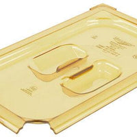 Vollrath - Fourth-Size Super Pan® Slotted Cover in Amber - 34400