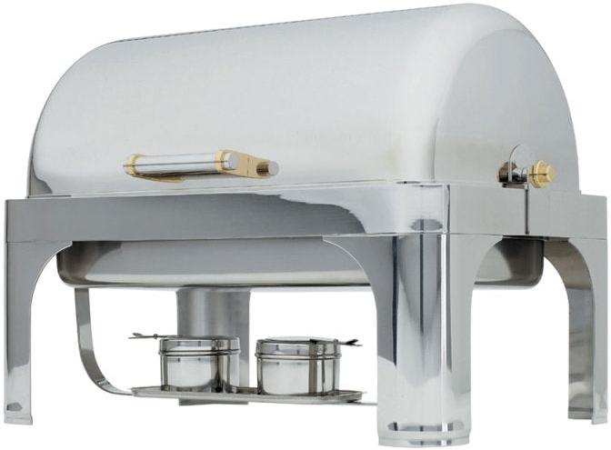 Vollrath - Full-Size 9-Quart New York, New York® Rectangular Countertop Chafer, 25.8125" x 17.5" x 18.375" - 46080