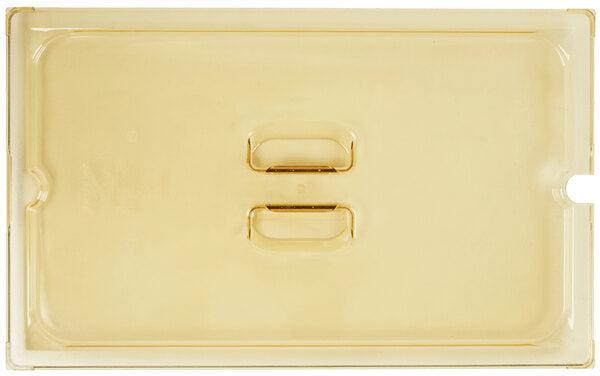 Vollrath - Full-Size Super Pan® Slotted Cover in Amber - 34100