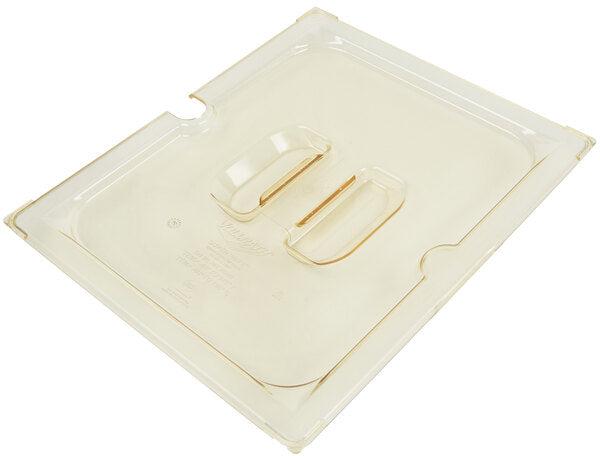 Vollrath - Half-Size Super Pan® Slotted Cover in Amber - 34200