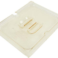 Vollrath - Half-Size Super Pan® Slotted Cover in Amber - 34200