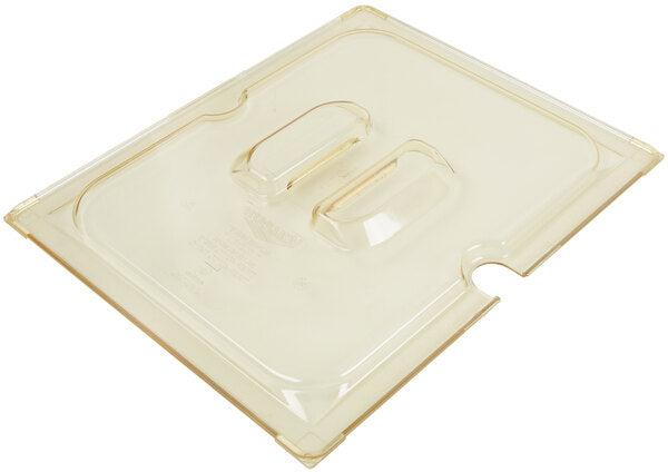 Vollrath - Half-Size Super Pan® Slotted Cover in Amber - 34200