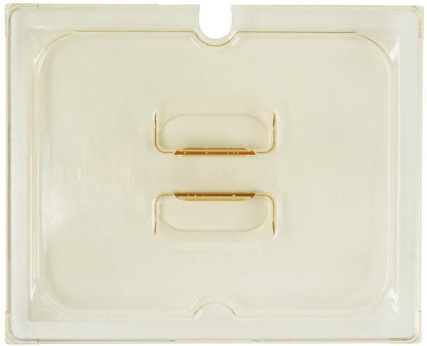 Vollrath - Half-Size Super Pan® Slotted Cover in Amber - 34200