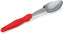 Vollrath - Heavy-Duty Perforated Basting Spoon with Red Handle - 6414240
