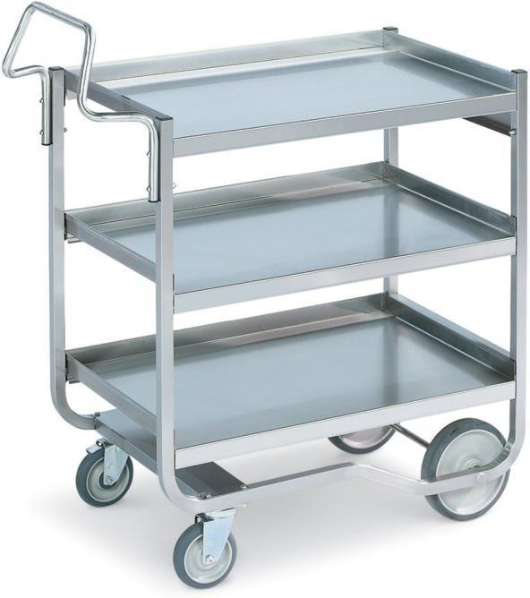 Vollrath - Heavy-Duty Stainless Steel Cart, Capacity 650, 42.25" x 21.142" x 42.03" - 97211