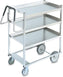 Vollrath - Heavy-Duty Stainless Steel Cart, Capacity 650, 44.5