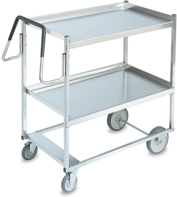 Vollrath - Heavy-Duty Stainless Steel Cart, Capacity 900, 44.5" x 23" x 44" - 97202