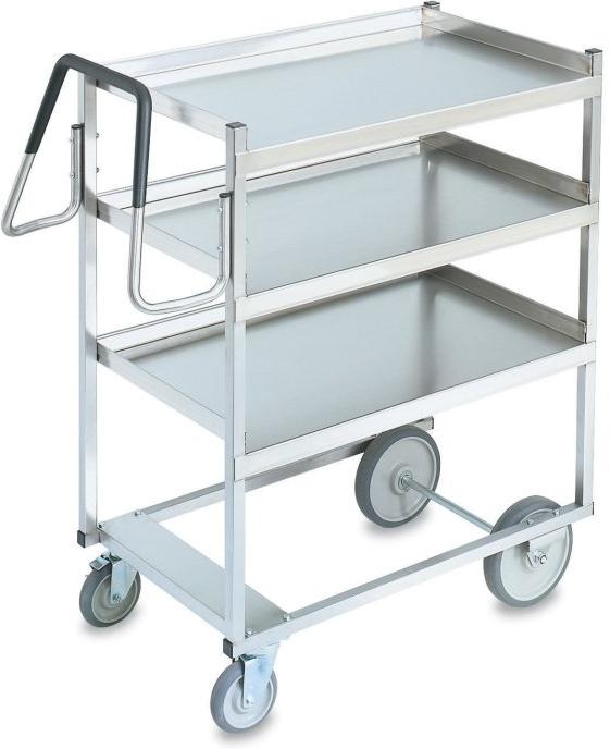 Vollrath - Heavy-Duty Stainless Steel Cart, Capacity 900, 44.5" x 23" x 44" - 97203