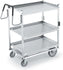 Vollrath - Heavy-Duty Stainless Steel Cart, Capacity 900, 44.5