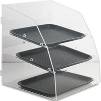 Vollrath - Large 3-Tier Clear Acrylic Classic Baked Goods Display Case With Front Access - LBC1418-3R-06